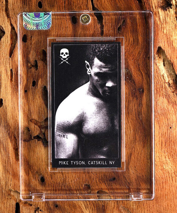 1987 Mike Tyson "Executioner" Boxing Mini Card 14/50