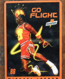 1988 Michael Jordan Go Flight Gatorade Slam Dunk Champion Mini Card