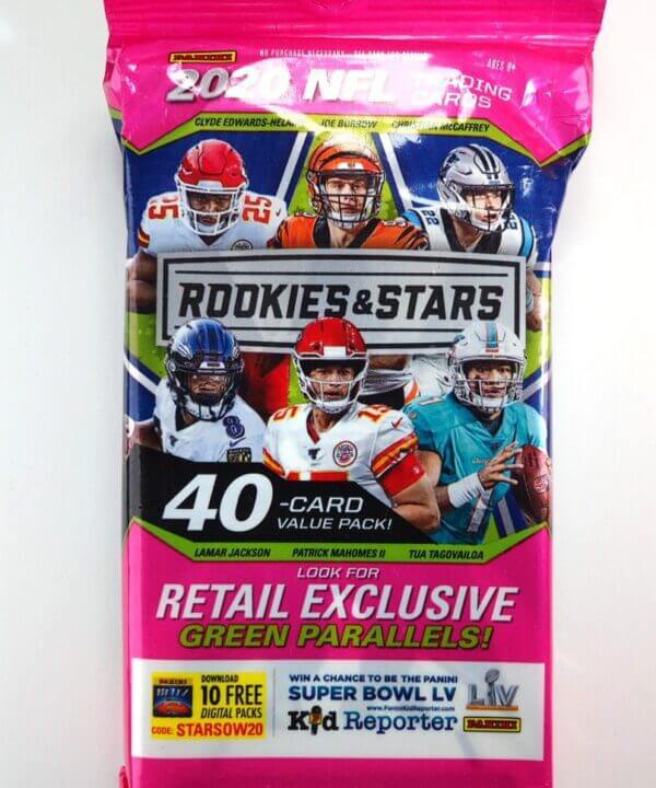 2020 Panini Rookies & Stars Football Value Fat Pack! Burrow Herbert Hurts