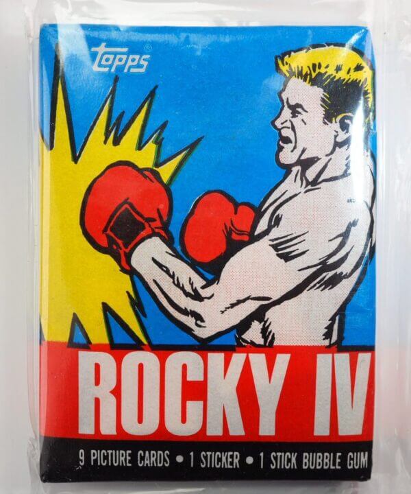Rocky IV Vintage Trading Cards