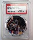 1995 Upper Deck #49 Milk Cap Michael Jordan PSA 9 “POP 9″ “Jersey 45”