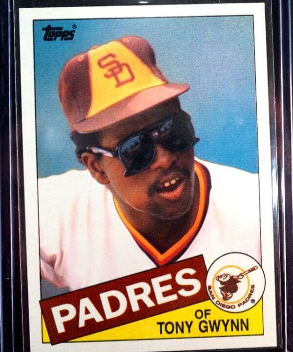 1985 Topps Tony Gwynn # 660 San Diego Padres HOF