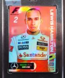 2017 Lewis Hamilton Rookie Mini Card F1 Hologram Racing Card #76