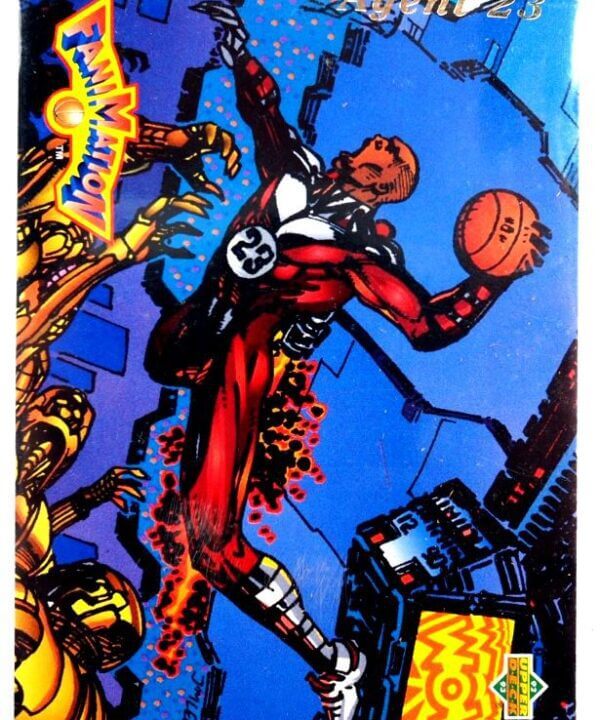1992-93 Upper Deck Fanimation Michael Jordan Agent 23 Card # 506 Chicago Bulls