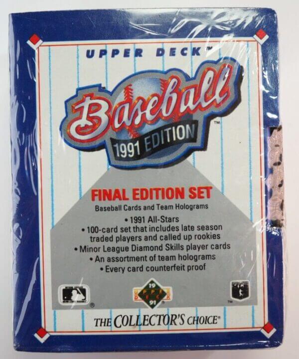 1991 Upper Deck Baseball Final Edition Set Factory Sealed