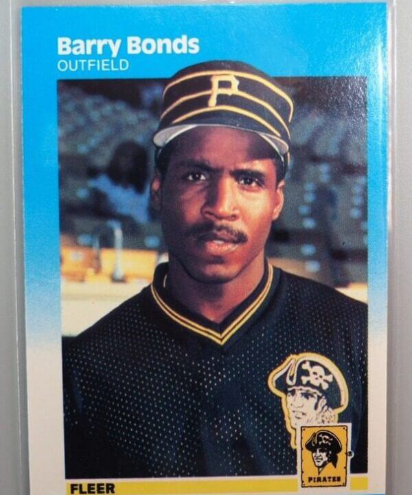 1987 Fleer BARRY BONDS #604 RC Rookie Pittsburgh Pirates