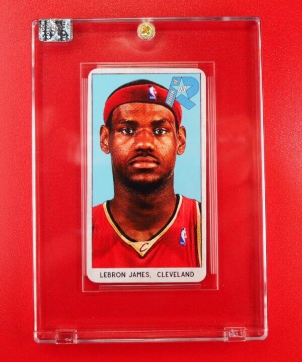 2003 Lebron James Rookie Tobacco Card Cavaliers Promo Sealed