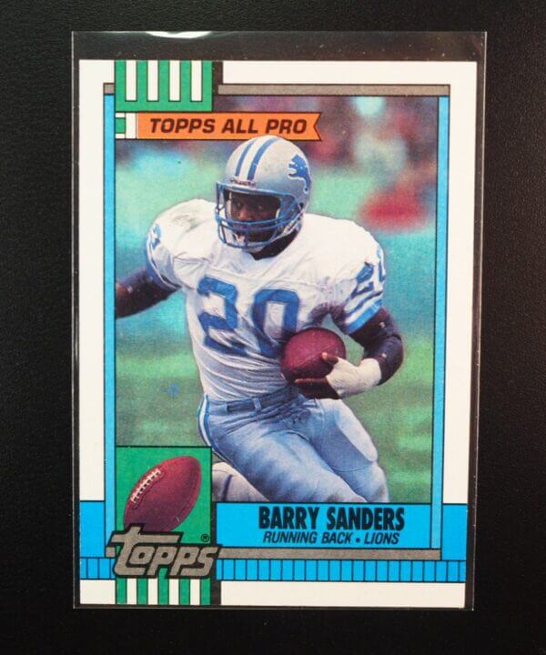 1990 Topps Barry Sanders Topps All Pro #352 Detroit Lions