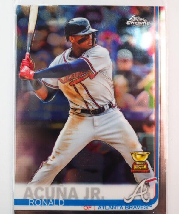 2019 Topps Chrome Ronald Acuna Jr. #117 Rookie Cup