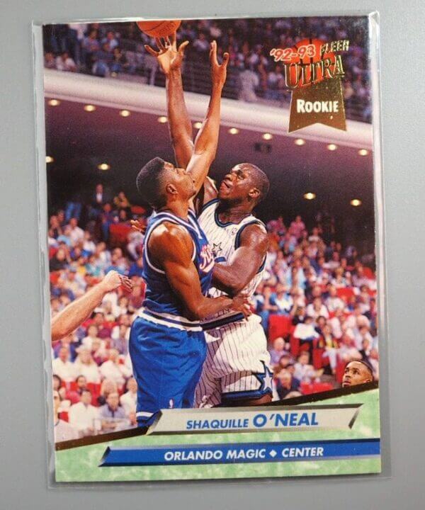 1992-93 Fleer Ultra Shaquille O’Neal Rookie Card RC #328 Orlando Magic