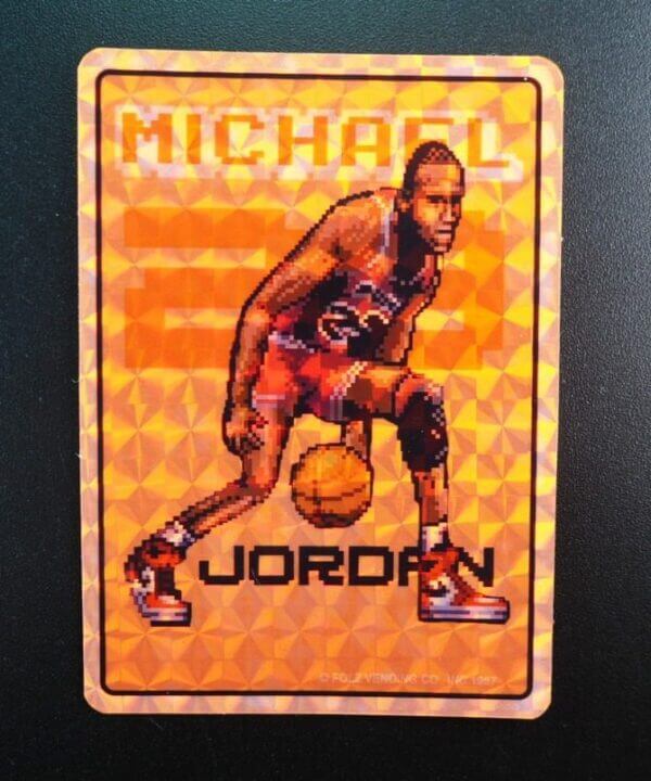 Michael Jordan Vending Machine Prism Dribble All Orange Rare