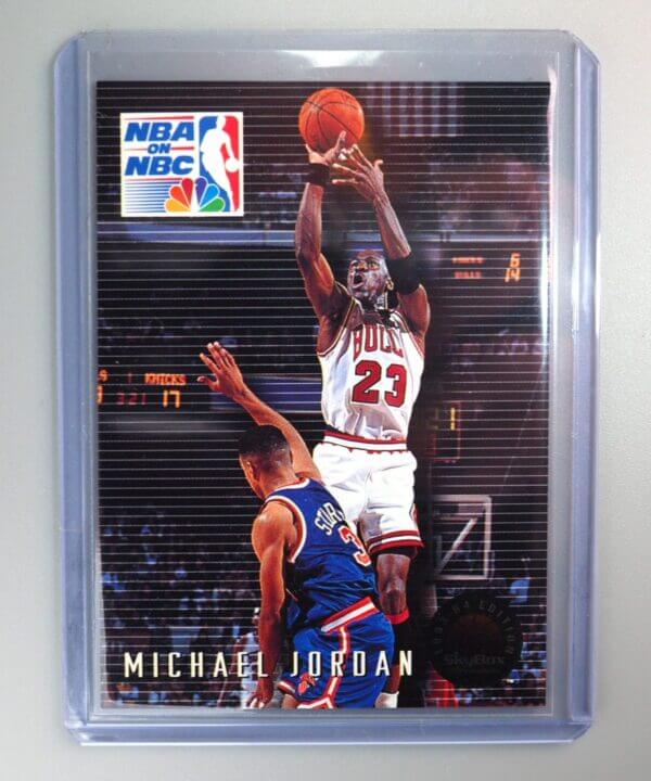 1993-94 Michael Jordan Skybox Premium NBA on NBC #14