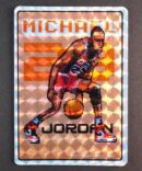 Michael Jordan Jewel Prism Card Orange Dribble Air Mini Card 1987
