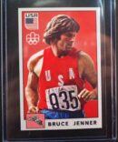 1976 Bruce Jenner USA Olympics Montreal Event Promo Card