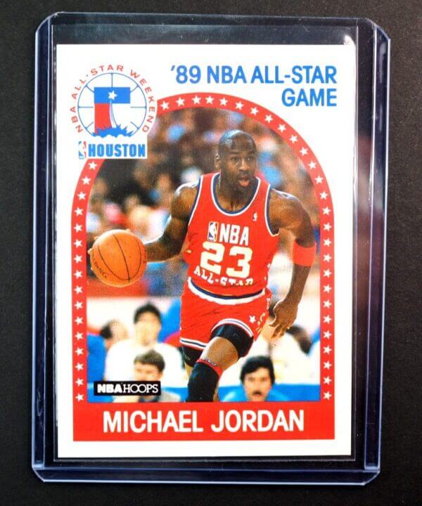 Micheal Jordan 1989 NBA HOOPS ’89 ALL-STAR GAME #21 Basketball Card