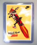 Michael Jordan x Wile E. Coyote Rookie RC Chicago Bulls (1985 )