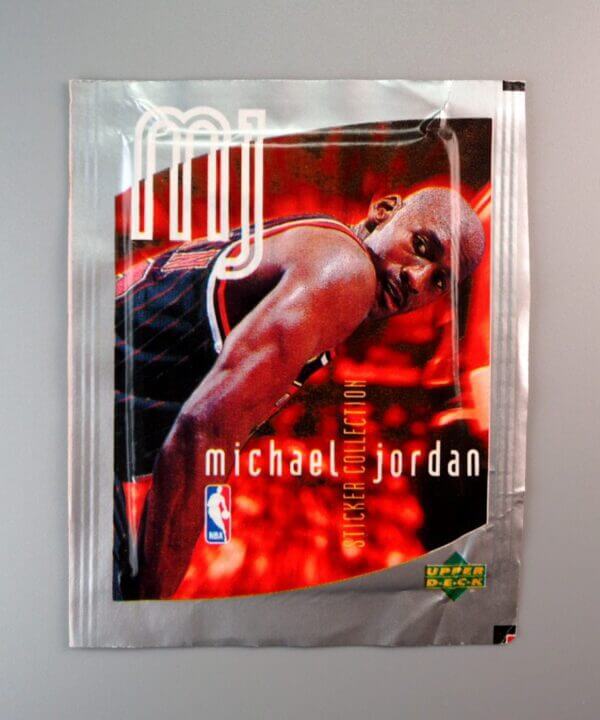 1998 Upper Deck MICHAEL JORDAN MJ Sticker Collection Pack of 6