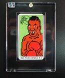 1985 Mike Tyson Rookie RC Card Punch Out NES Tobacco Boxing Card Promo