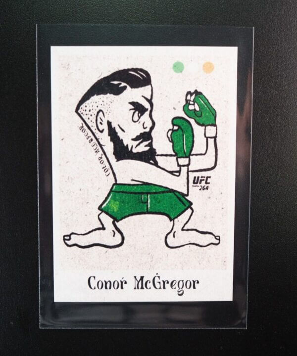 2021 Conor McGregor UFC 264 T-Mobile Mini “I’m Fookin Back” Promo Card