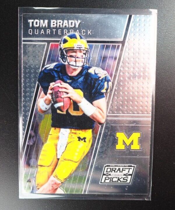 2016 Panini Prizm Collegiate Draft Picks Prizms Tom Brady #95 Wolverines