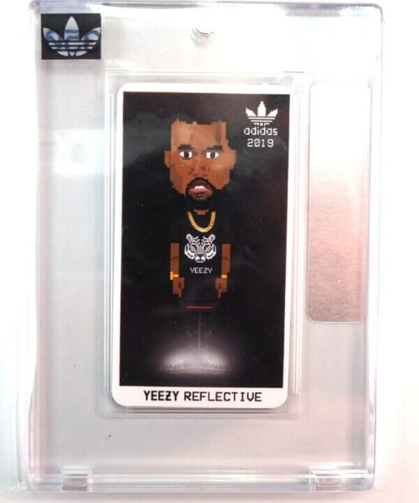 2019 Kanye West Adidas YEEZY BOOST 350 Reflective Card Sealed Promo