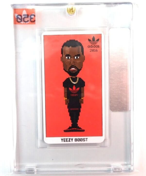 2016 Kanye West Adidas YEEZY BOOST 350 Card Sealed Promo