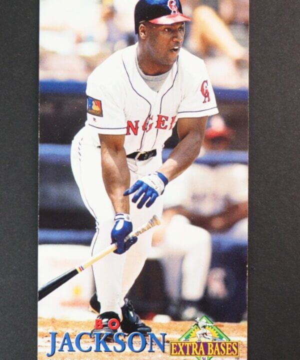 1994 Fleer BO JACKSON Extra Bases Bookmark #36 California Angels