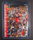 1992-93 Upper Deck In Your Face Jordan Two Time Champion 87-88 #453