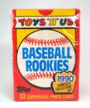 1990 Toys R Us Baseball Rookies 33-Card Factory-Sealed Set with Ken Griffey Jr.