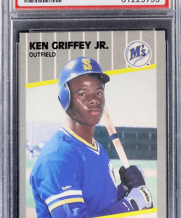 1989 Fleer #548 Ken Griffey Jr. Mariners HOF RC Rookie Card PSA 9 MINT