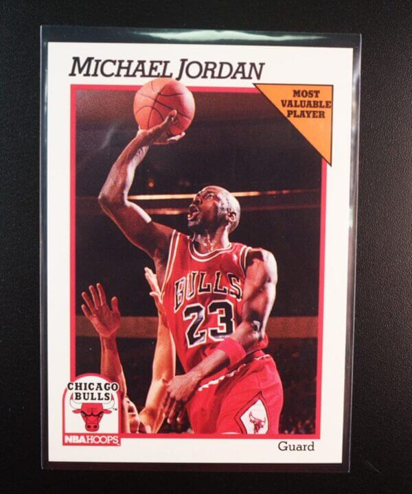 Michael Jordan 1991-92 NBA Hoops #30 Bulls