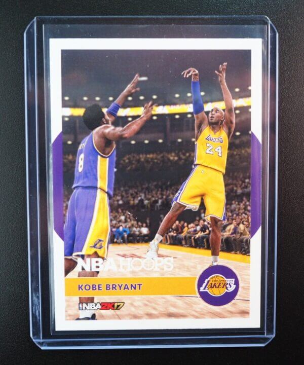 2016-17 NBA Hoops NBA2k17 Kobe Bryant #16 Los Angeles Lakers