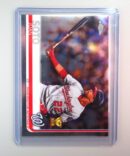 2019 Topps Chrome Juan Soto Refractor Rookie Cup #155 Nationals