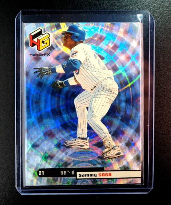 Sammy Sosa 1999 Upper Deck HoloGrFX Card #14 Chicago Cubs