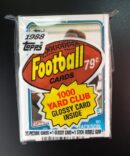 1988 Topps Football Cello Pack Bo Jackson on Front, Steve Young on back Sealed
