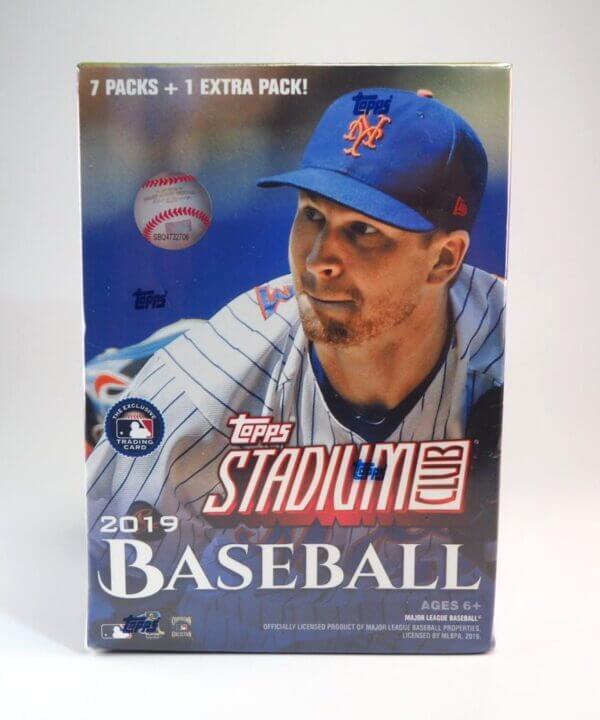 MLB 2019 Baseball Stadium Club Trading Card BLASTER Box [8 Packs]