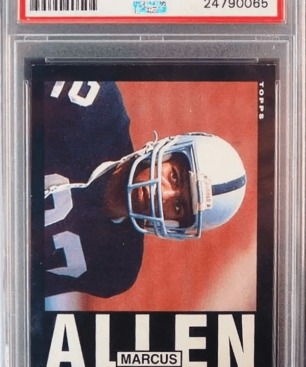1985 Topps Marcus Allen #282 PSA 8 Los Angeles Raiders NM-MT