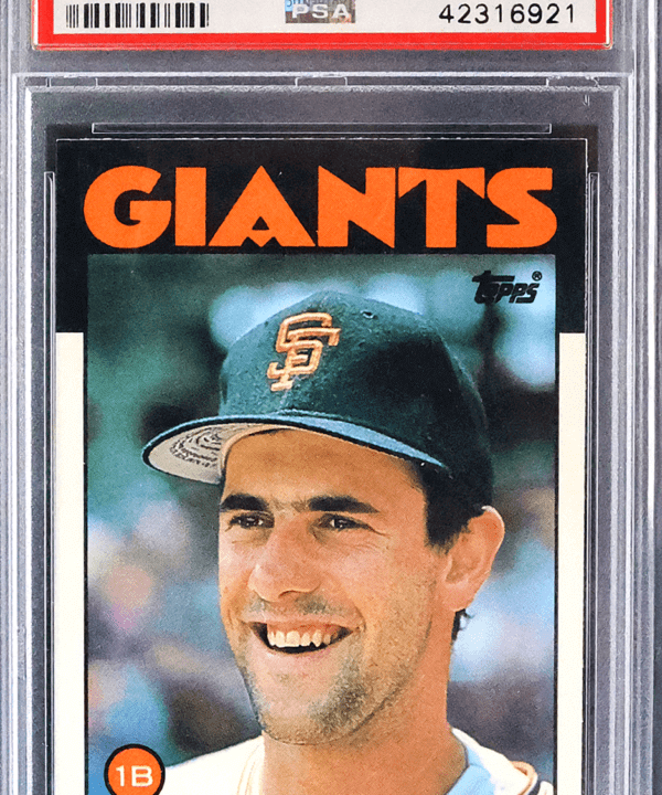 1986 Topps Traded WILL CLARK RC #24T San Francisco Giants PSA 10 Pop 676