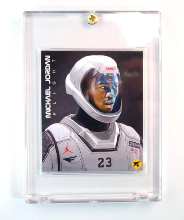 1993 Michael Jordan "Flight" NASA Chicago Bulls Basketball Mini Card