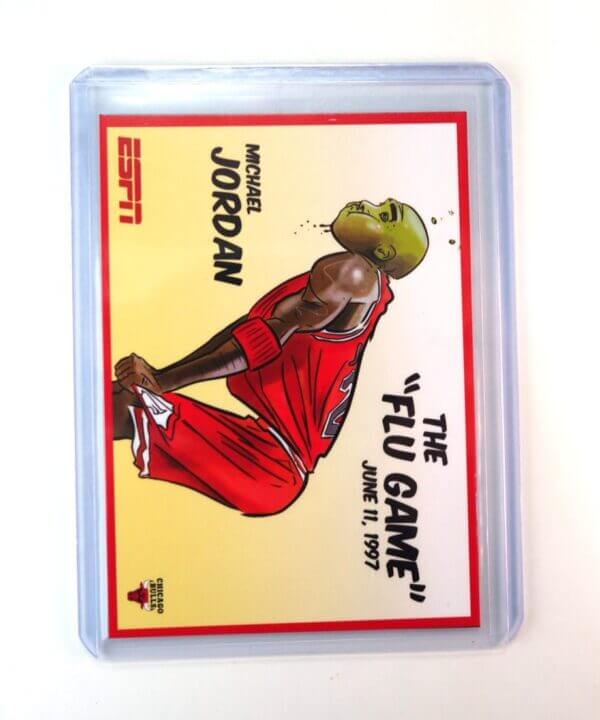 Michael Jordan Flu Game 2020 Chicago Bulls The Last Dance
