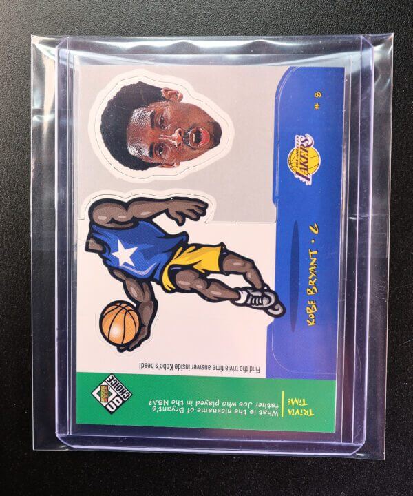 1998 Upper Deck "UD Choice" Kobe Bryant Mini Bobbing Head Insert