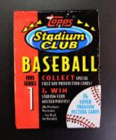 TOPPS STADIUM CLUB BASEBALL Series 1
