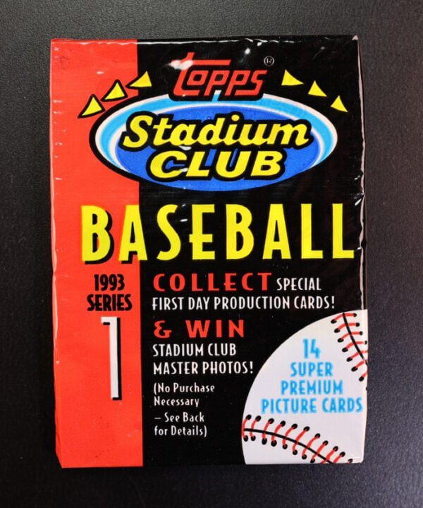 TOPPS STADIUM CLUB BASEBALL Series 1