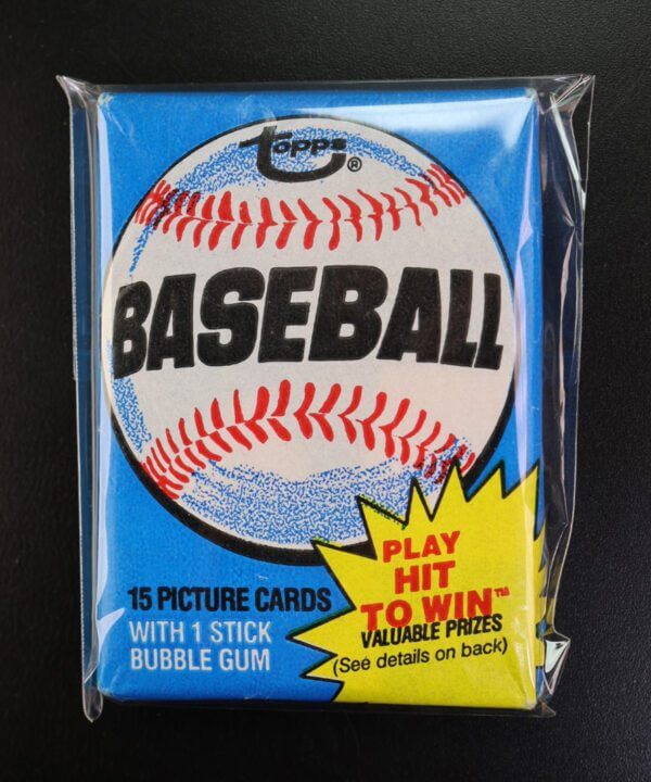 1980 Topps Baseball Sealed Wax Pack