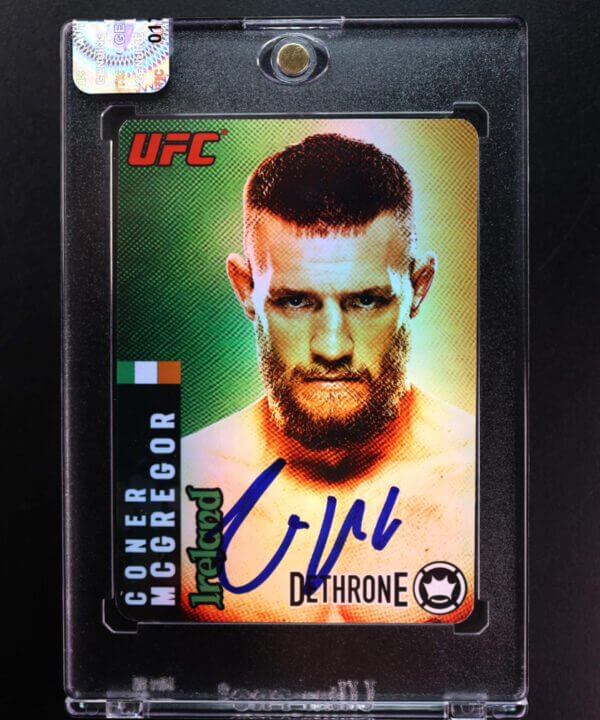 Conor McGregor Rookie RC Auto