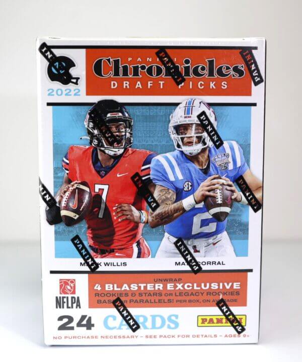 Panini 2022 Chronicles Draft Picks Collegiate Football Blaster Box - 24 Cards