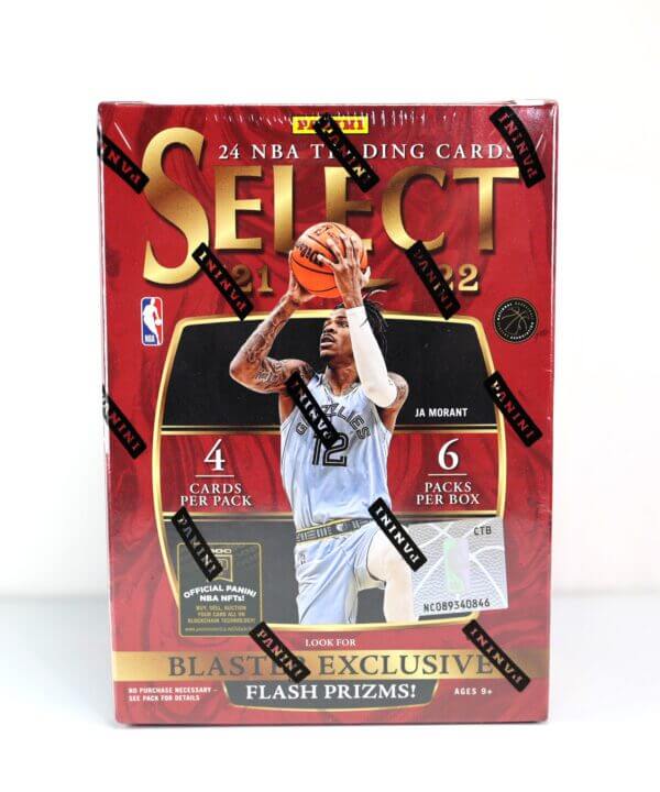2021-22 Panini Select Basketball Factory Sealed Blaster Box
