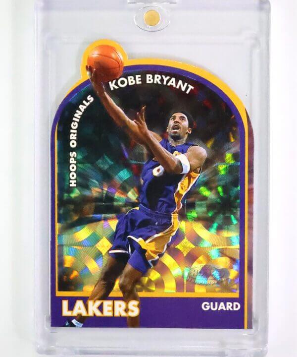 2000-01 Fleer Hoops Originals Die Cut 4 of 10 Kobe Bryant LA Lakers HOF MVP