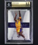 2003-04 UPPER DECK UD GLASS KOBE BRYANT #24 BGS 9.5 GEM MINT HOF