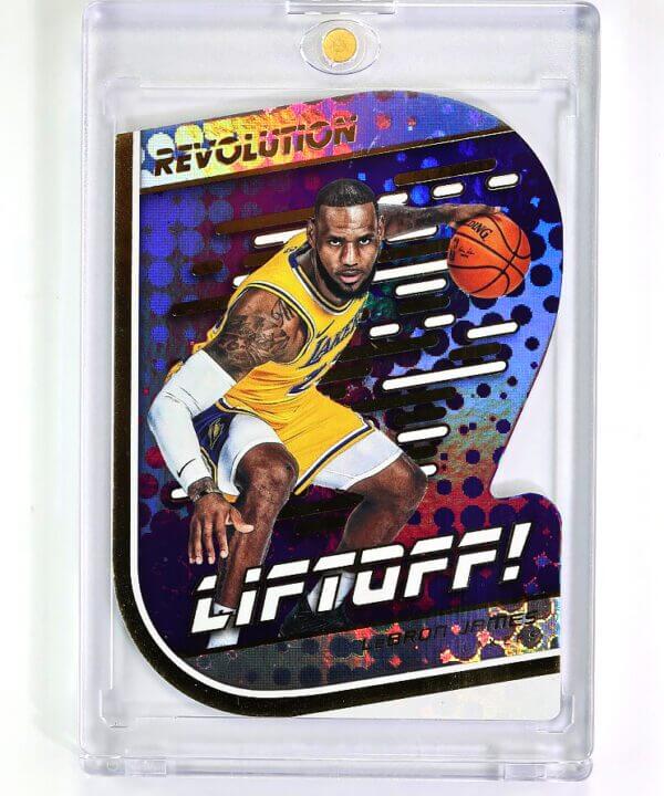 2018-19 Panini Revolution #4 Lebron James LIFTOFF DIE CUT INSERT